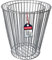 KADAX Gabion en acier galvanisé, pot de gabion, pot stable, plate-bande surélevée résistant aux intempéries, panier de pierres rond, panier à plantes, pot de fleurs (diamètre 41 cm)