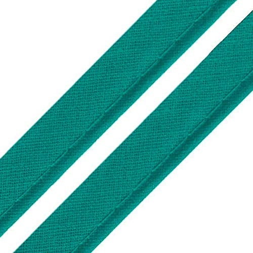 5m Paspelband Stoffband Nähkante Paspelschnur zum Nähen 10mm breit Farbwahl, Größe:10mm, Farbe:türkis