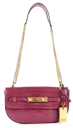 GUESS Raffie Convertible Xbody Flap Plum