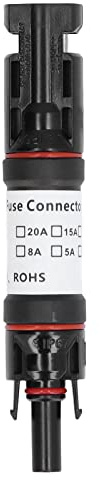 Porte Fusible Solaire DC 1000V 20A IP68 pour Système Photovoltaïque Connecteur Résistant aux Intempéries