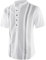 APTRO Mens Short Sleeve Linen Shirts Casual Cotton Shirts Summer Shirts Hawaiian Striped Grandad Henley Shirts Stripe White MHL51 L