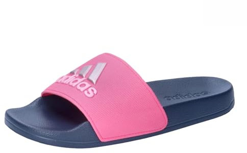 adidas Adilette Shower Slides, Infradito, Lucid Pink Silver Met Preloved Ink, 34 EU