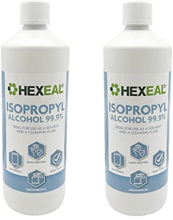 Hexeal IPA 99.9% | 2L | Lab Grade | Isopropyl Alcohol | Isopropanol 99.9%