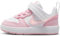 Nike Court Borough Low RECRAFT (TD), Sneaker per Bambini e Ragazzi, Bianco(White/Pink Foam), 21 EU
