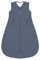 emma & noah Baby Schlafsack 1.0 TOG, Ganzjahres Schlafsack für den Frühling, Sommer und Herbst, 100% Bio-Baumwolle, OEKO-TEX Zertifiziert, Strampelsack für Neugeborene (Essential Blau, 90 cm)