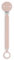Suavinex, Schnullerkette aus Silikon, Schnullerband, für Babys +0 Monate, Weiche und Flexible, Einteiliges Design, Schnullerclip Weiche und Flexible, Wonder Pale Mauve