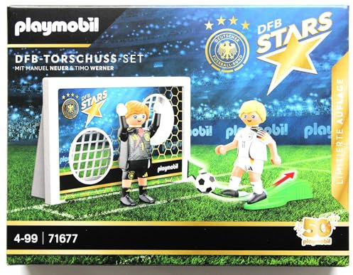 Edeka DFB Stars 2024 Torschuss-Set Manuel Neuer + Timo Werner NEU