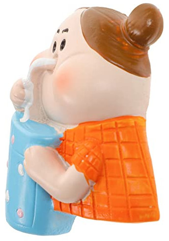 Alipis Elegante Cartoon Bubble Tea Whiteboard Kühlschrank Lichtecht Harz