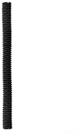 Oven Shelf Edge Guards, Clean and Tidy Equipment, Prevent Dirt and Dust Buildup (black)