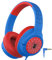 iClever Kopfhörer Kinder, Kinderkopfhörer mit Kabel 85dBA Sichere Lautstärke, Stereo Sound, Over Ear Faltbare 3.5 mm Jack Kinder Kopfhörer für iPad, Tablets, Schule, Reisen,Schwarz und Rot