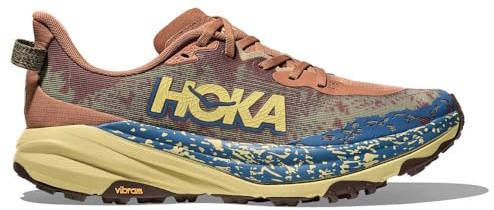 HOKA Men's Speedgoat 6 Sneaker, Maple/Cardamom, 12