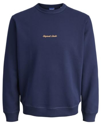 JACK & JONES Herren Jornorrebro Emb Sweat Crew Noos Jnr Jornorrebro Emb Sweat Crew Noos Jnr (1er Pack)