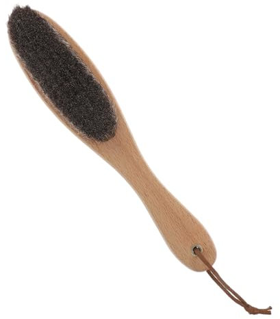 BESPORTBLE Pferdehaar Bürste Mit Holzgriff Scheuerbürste Für Pferd Mähnenbürste Reinigung Staubbürste Pferd Fusselbürste Aus Rosshaar