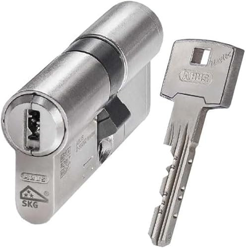 Double cylindre pour ABUS MAGTEC 2500 | Technologie magnétique | Protection anti-perçage anti-arrachage | Fonction d'urgence et de danger | 3 clés de sécurité + carte de sécurité (35/75)