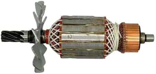ZAPYVET ReliableRotor-Anker, for C9-Kreissägen-Schneidemotor, 8-Zähne-Stator, Robustes Design