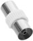 Yardenfun Adattatore Coassiale - per Antenna Tv Connettore Tv per Miglioramento Compatibile Diverse Design per Installazione