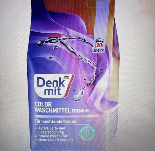Denkmit Colorwaschmittel-Pulver, 20 Wl
