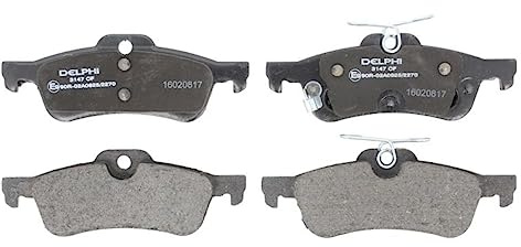 DELPHI LP3147 Bremsbelagsatz Bremsbeläge Hinten ohne Zubehör Kompatibel mit HONDA CIVIC IX FK