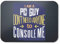 BLAK TEE Funny PC Gamer Slogan Mouse Pad 18 x 22 cm in 3 Colours Black
