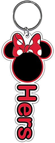 Minnie Maus Schlüsselanhänger Hers Schlüsselanhänger Disney Autozubehör, 7,6 cm