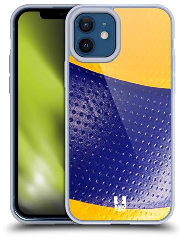 Head Case Designs Volleyball Ball Kollektion Gelhülle [Militärischer Schutzgrad] Kompatibel Mit Apple iPhone 12 / iPhone 12 Pro Und Kompatibel Mit MagSafe