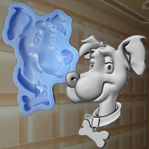 Negativform Stuck Verzierung Silikonform Hund Relief Deckenverzierung (133)