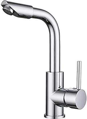 Grifos Lavabos Rusticos Grifos Para Fregadero Baratos Grifos Para Fregadero De Cocina Grifo de mezcla de control dual caliente y frío de 360 ​​°, grifo de lavabo vegetal vertical de cocina