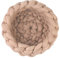 Katzenkörbchen Gewebtes Katzenbett Nest Aus Reiner Baumwolle Warmer Katzenkorb Kuschelkissen Haustierbett Maschinenwaschbar Khaki,35cm/14in