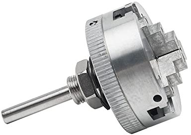 Mini Drehmaschine Dreibackenfutter,Zinklegierung Mini Drehbank Dreibackenfutter M12 * 1 Spannfutter Hand Elektrische Bohrmaschine Pleuel Elektrowerkzeug