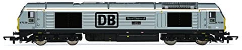 Hornby Railroad Plus DB, Class 67, BO-BO, 67029 'Royal Diamond' - Era 10, Lokomotiven, Silber (R30178)