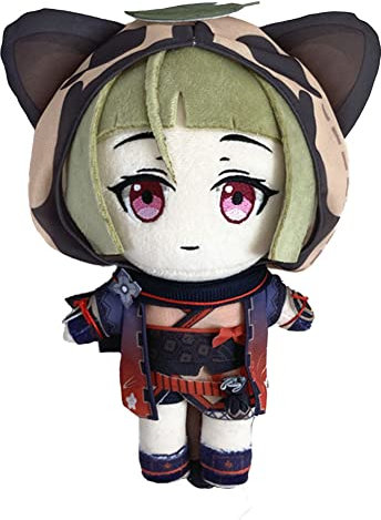 Anime Spiel Plüschpuppe Kamisato Ayaka/Sucrose/Mona Weiche Plüsch Gefüllte Puppe Niedliche Anime Figuren Wurfkissen Geburtstagsdekorationen