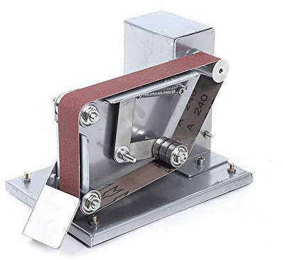 Elektrische Bandschleifer DIY Polierschleifmaschine Schleifer Messermacher 30mm