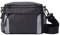 Totto - Bolsa Térmica Porta Alimentos, Modelo Bike, Bolsa para Manillar Bicicleta, 2 Compartimentos, 2 Bolsillos Laterales, Tejido Reflectante para Visibilidad, Color Negro