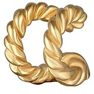 Elli Ohrringe Damen Earcuff Double Twisted Look in 925 Sterling Silber