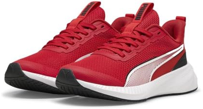 Puma Flyer LITE 3 JR, Unisex Sneaker, for All TIME RED-Puma Black-Puma White,