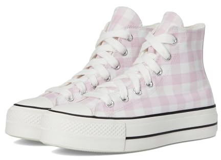 Converse Chuck Taylor all Star - Sneaker Alte da Donna, Bianco Vintage/Rosa sommite/Bianco, 42.5 EU
