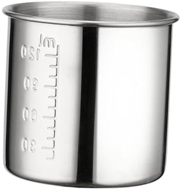 Folpus Vaso medidor para medicinas, herramienta de medición para hospitales, herramienta de medición para vinos, taza medidora, uso doméstico para, 120ml
