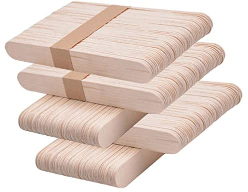DIYEAH 250stücke Holzstäbchen Für Basteln Diy Handwerk Materialien Naturholz Sticks Für Kinderaktivitäten Klassenzimmer Projekte Und Gruppenarbeiten