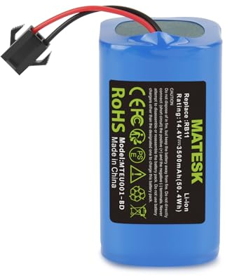 14.4 V 3500mAh Akku für Ecovacs Deebot N79S N79 DN622 für Eufy RoboVac 11 11S 11S Max 12 15C 15T 35C für IKOHS Netbot S14 S15 für Amarey A800 A900 Kompatibel Con Conga Excellence 990 950 1090