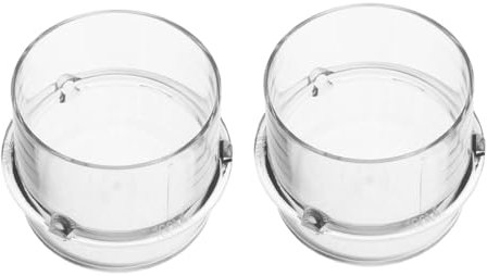 ANDRESLAD 2 Piezas Tapa Medidora del Vaso Medidor Tapa De La Taza De La Licuadora Exprimidor Tapas De Repuesto Piezas De Repuesto De La Tapa Transparent El Plastico