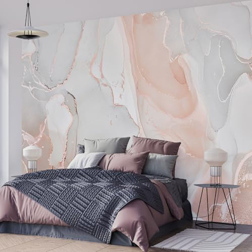 Lumalea - Papier peint panoramique Effet marbré - Largeur 195 cm x Hauteur 130 cm