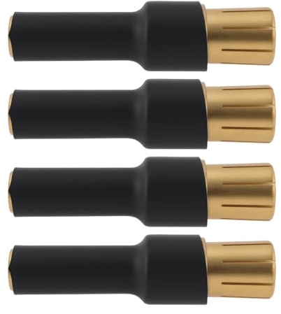 VGOL 4-teiliger Bullet Connector Adapter 4 Mm Buchse auf 6,5 Mm Stecker RC ESC Zum Motorkonverter für RC Auto Boot LKW Drohne