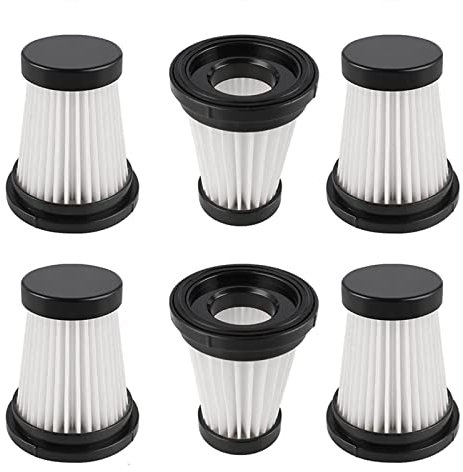 Paquete de 6 accesorios de filtro de aspiradora