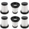 Paquete de 6 accesorios de filtro de aspiradora
