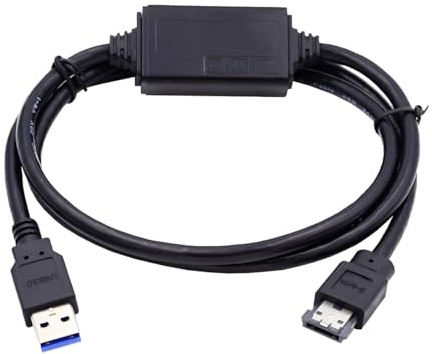NGFF USB 3.0 Type-A 5Gbps to Power Over eSATA DC5V Adapter USB2.0 to HDD/SSD/ODD eSATAp Converter