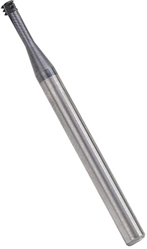 Generic 60° Gängfräs 3 Tand M4X0.7Xd4X50 Tungsten Steel Cnc Handverktyg för Aluminium, Koppar, Rostfritt Stål, Legerat Stål, Verktygsstål