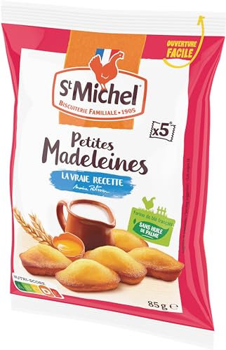 St Michel - Petites Madeleines - 5 Madeleines - 85 G - 24 Paquets