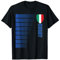 Italien Rugby-Trikot Italienisch Rugby 2-seitige T-Shirt