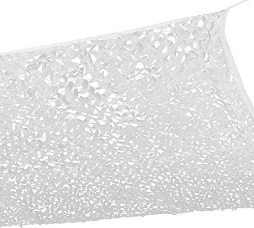 IDMarket - Vela de sombra rectangular (3 x 4 m), color blanco
