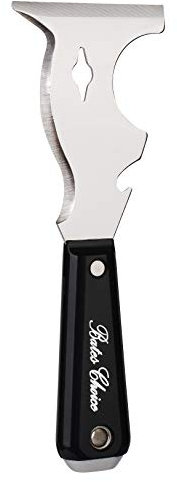 Bates - Raschietto per vernice, strumento 10 in 1 per pittori, per legno, coltello da pittore, raschietto per pittura, coltello da mastice, raschietto per metallo, strumento per stucco
